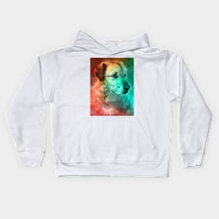 Art Dog Kids Hoodie